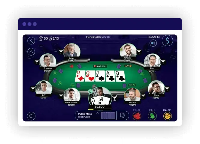 build poker software for website