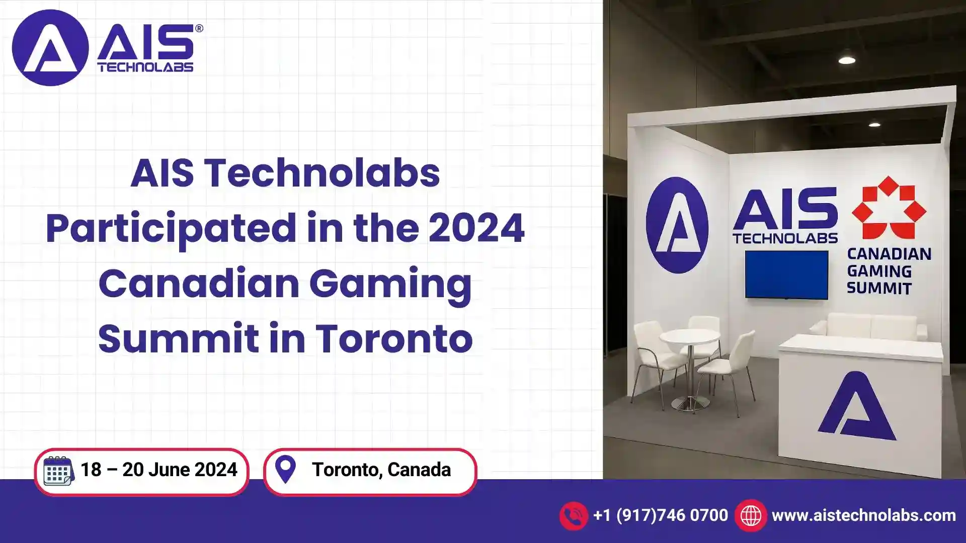 AIS Technolabs Participated in the 2024 Canadian Gaming Summit in Toronto ais technolabs participated in the 2024 canadian gaming summit in toronto