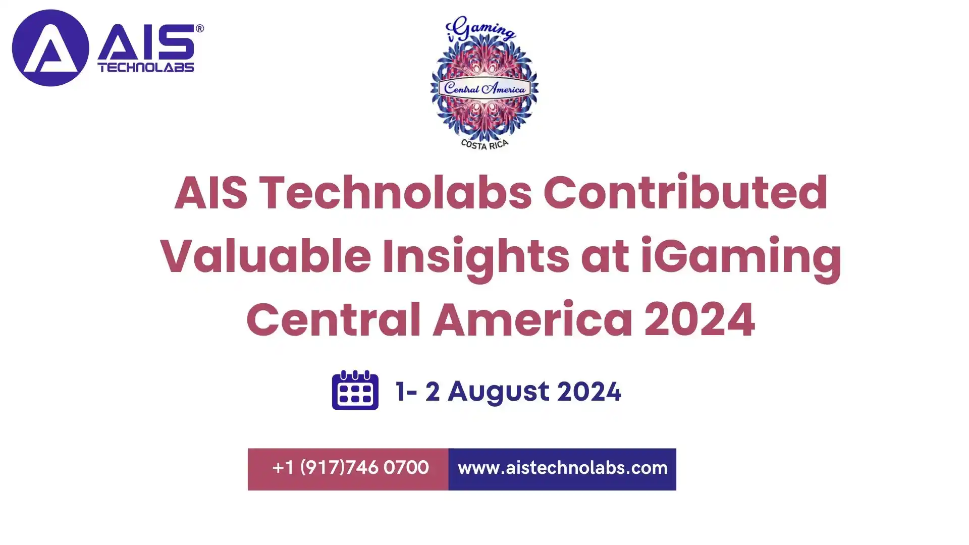 ais technolabs contributed valuable insights at igaming central america 2024