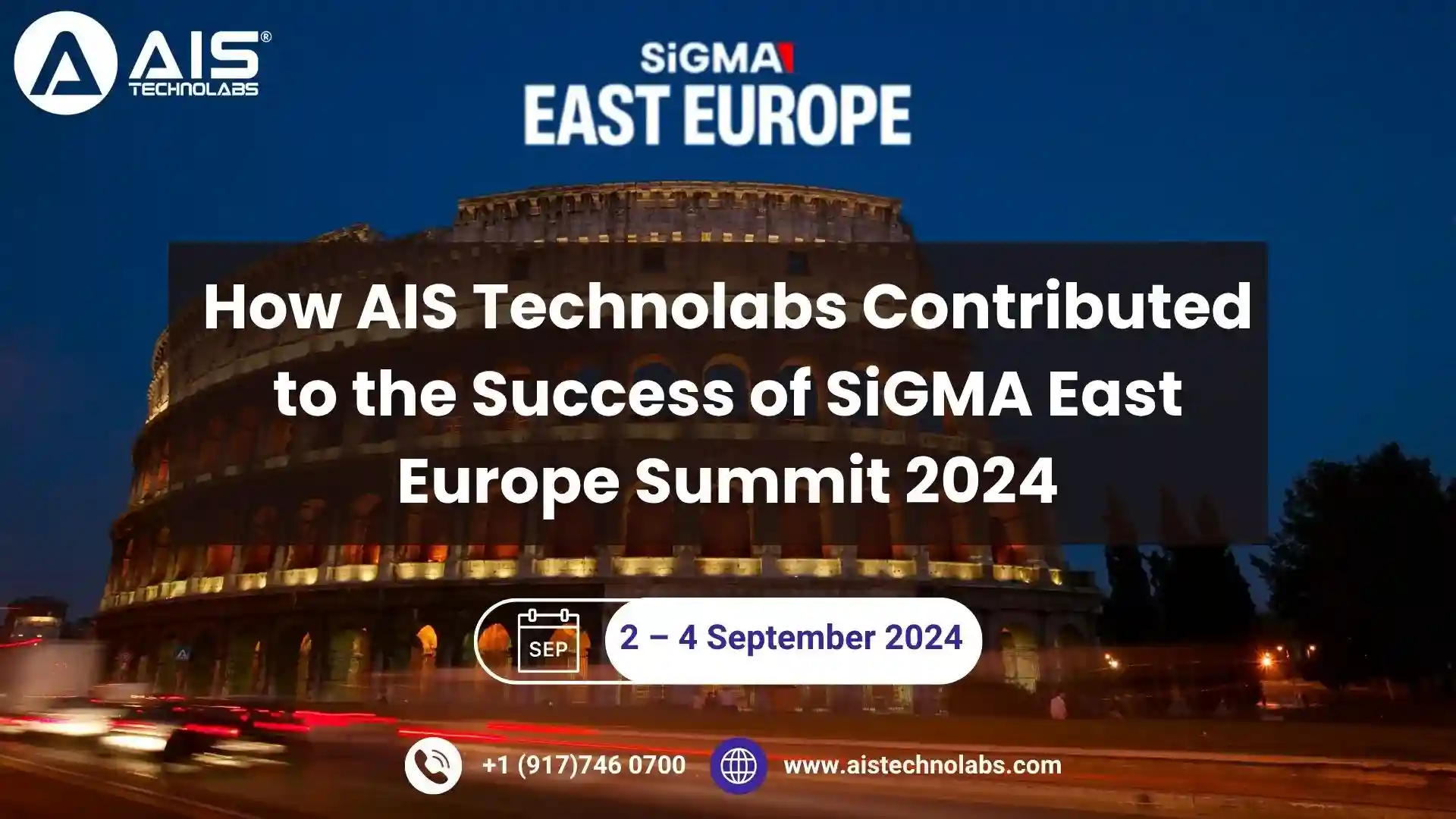 how ais technolabs contributed to the success of sigma east europe summit 2024