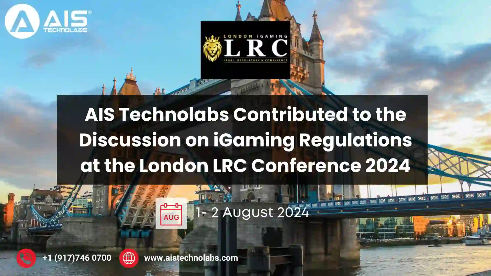 AIS Technolabs Contributed to the Discussion on iGaming Regulations at the London LRC Conference 2024 ais technolabs contributed to the discussion on igaming regulations at the london lrc conference 2024