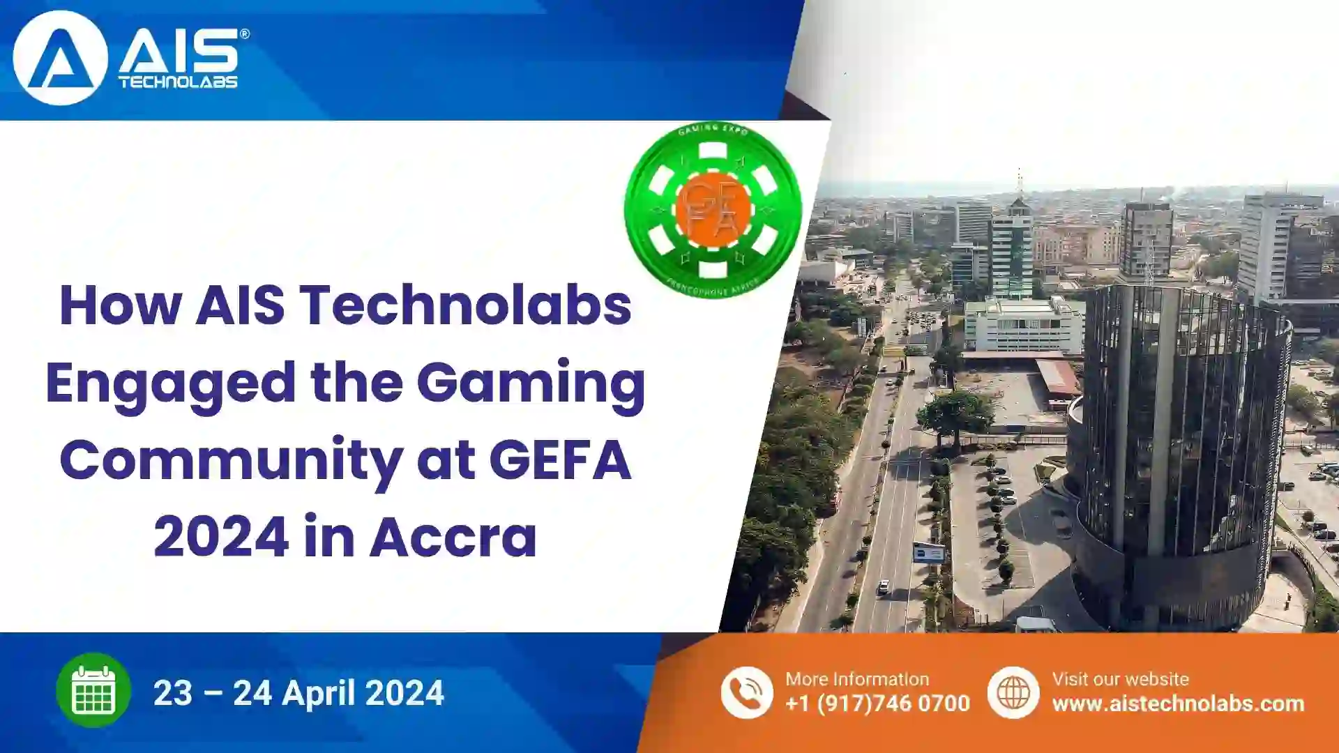 How AIS Technolabs Engaged the Gaming Community at GEFA 2024 in Accra ais technolabs engaged the gaming community at gefa 2024 in accra