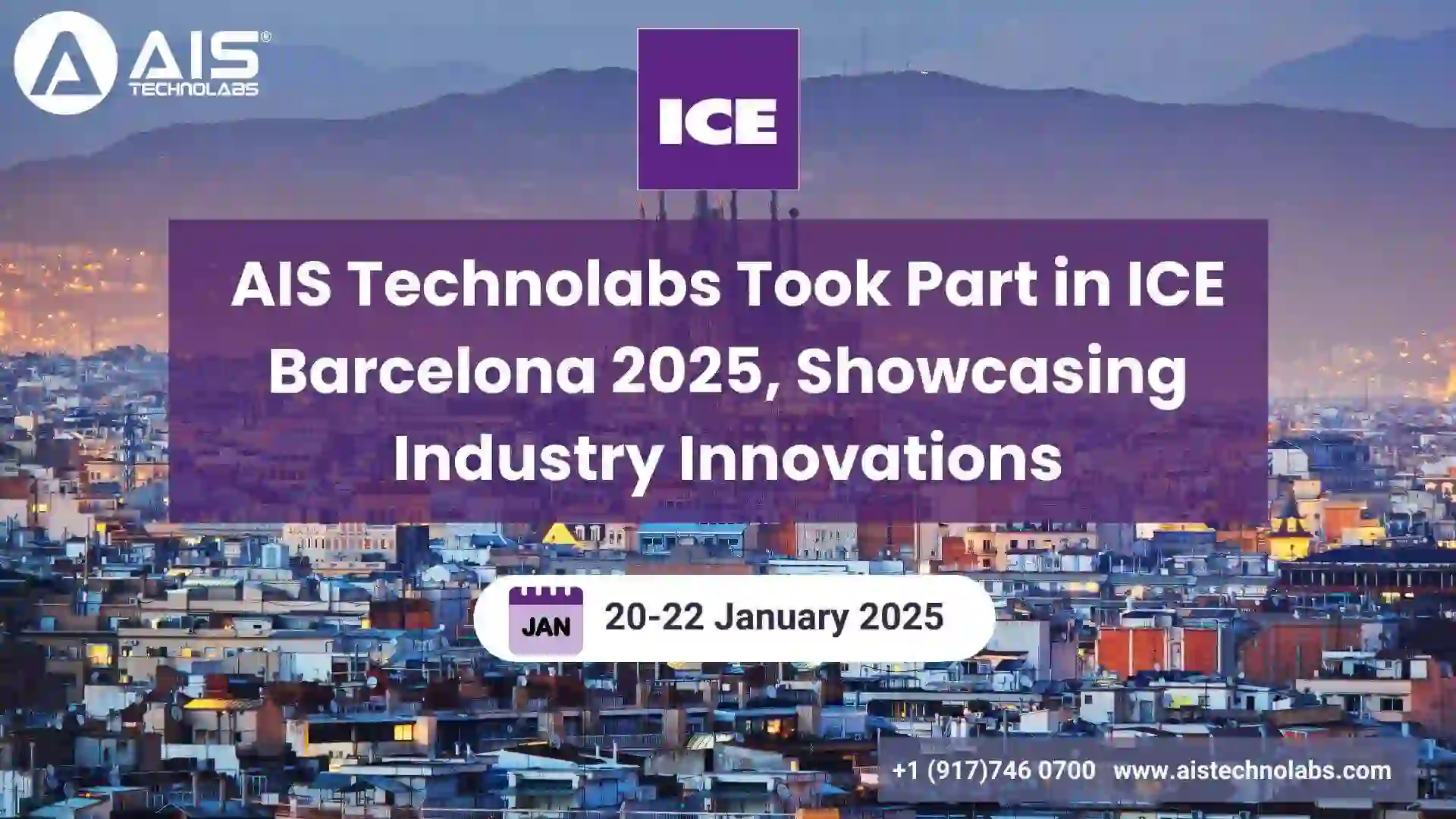 ais technolabs took part in ice barcelona 2025