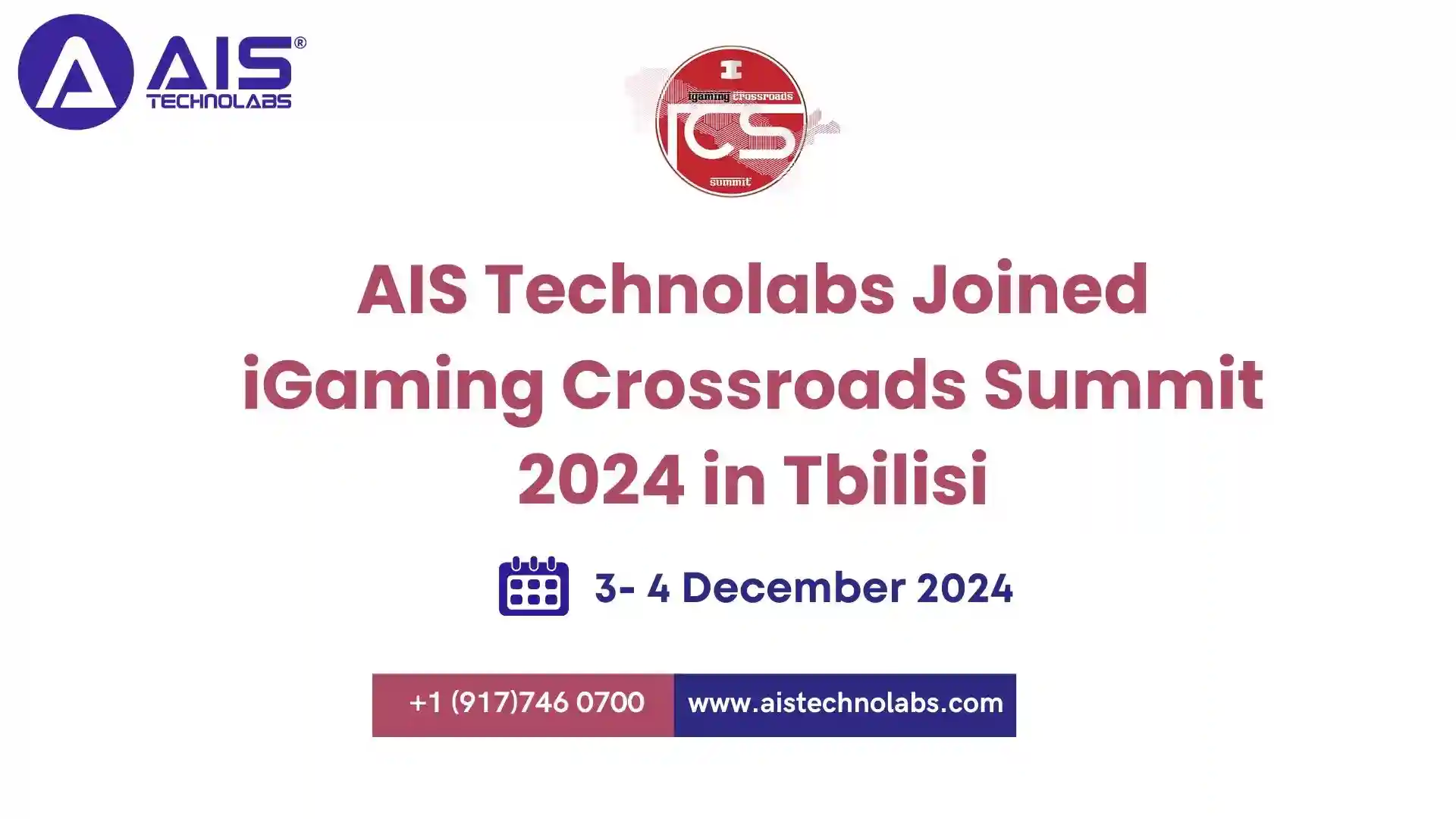 ais technolabs joined igaming crossroads summit