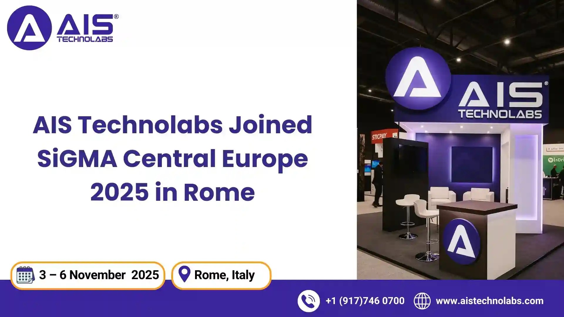 ais technolabs joined sigma central europe 2025 in rome