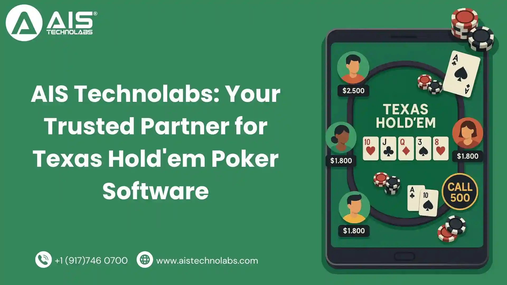 ais technolabs trusted partner for texas hold'em poker software