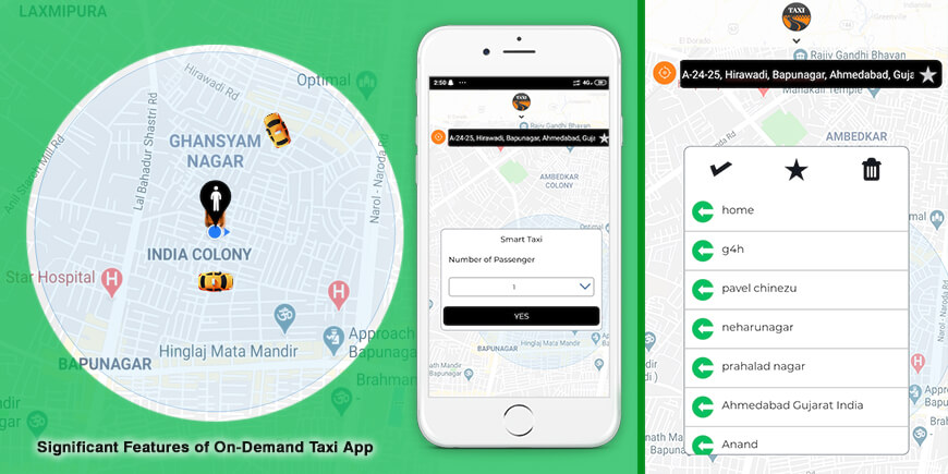 Significant Features of On-Demand Taxi App On-Demand Taxi App
