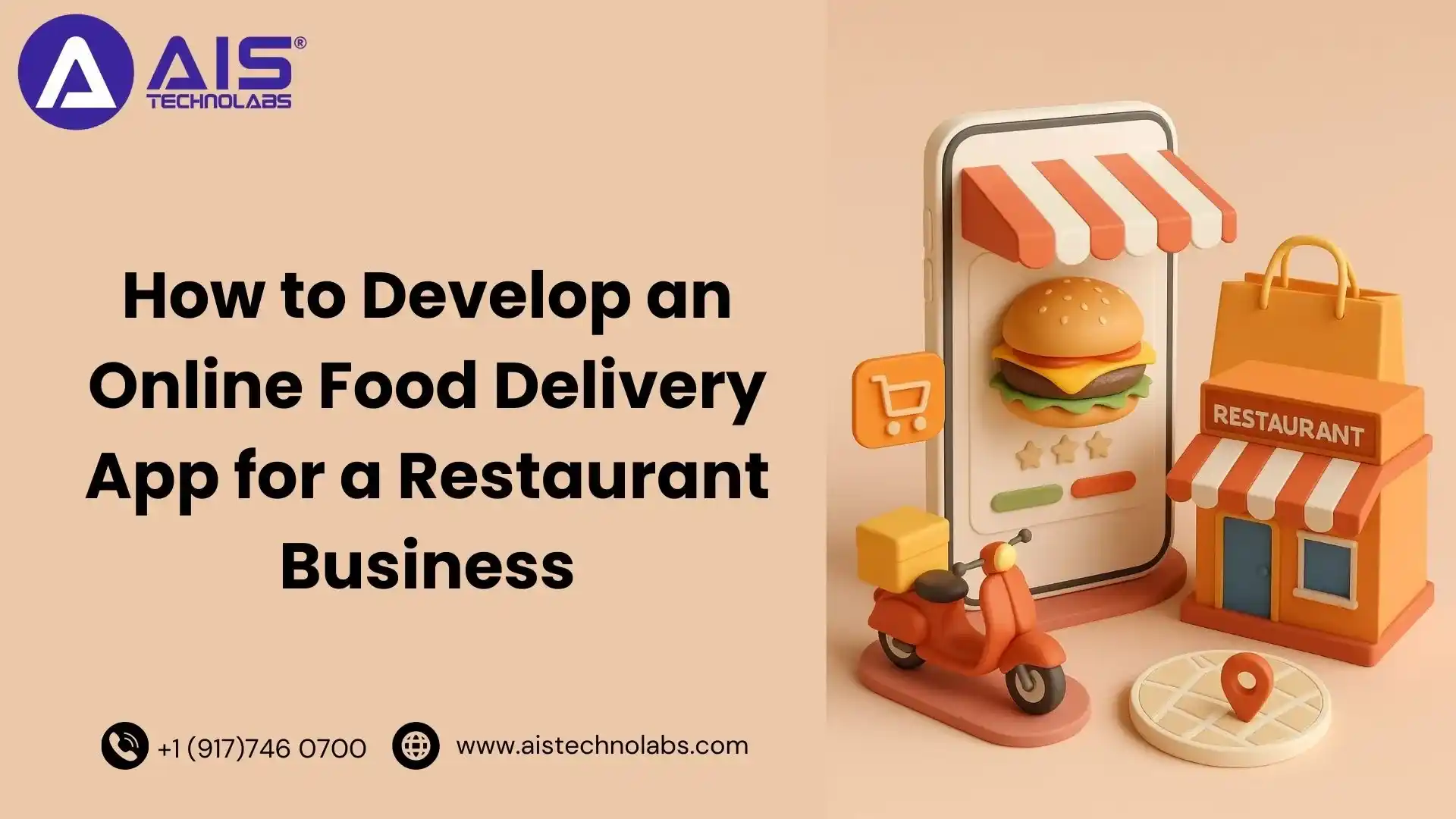 How to Develop an Online Food Delivery App for a Restaurant Business