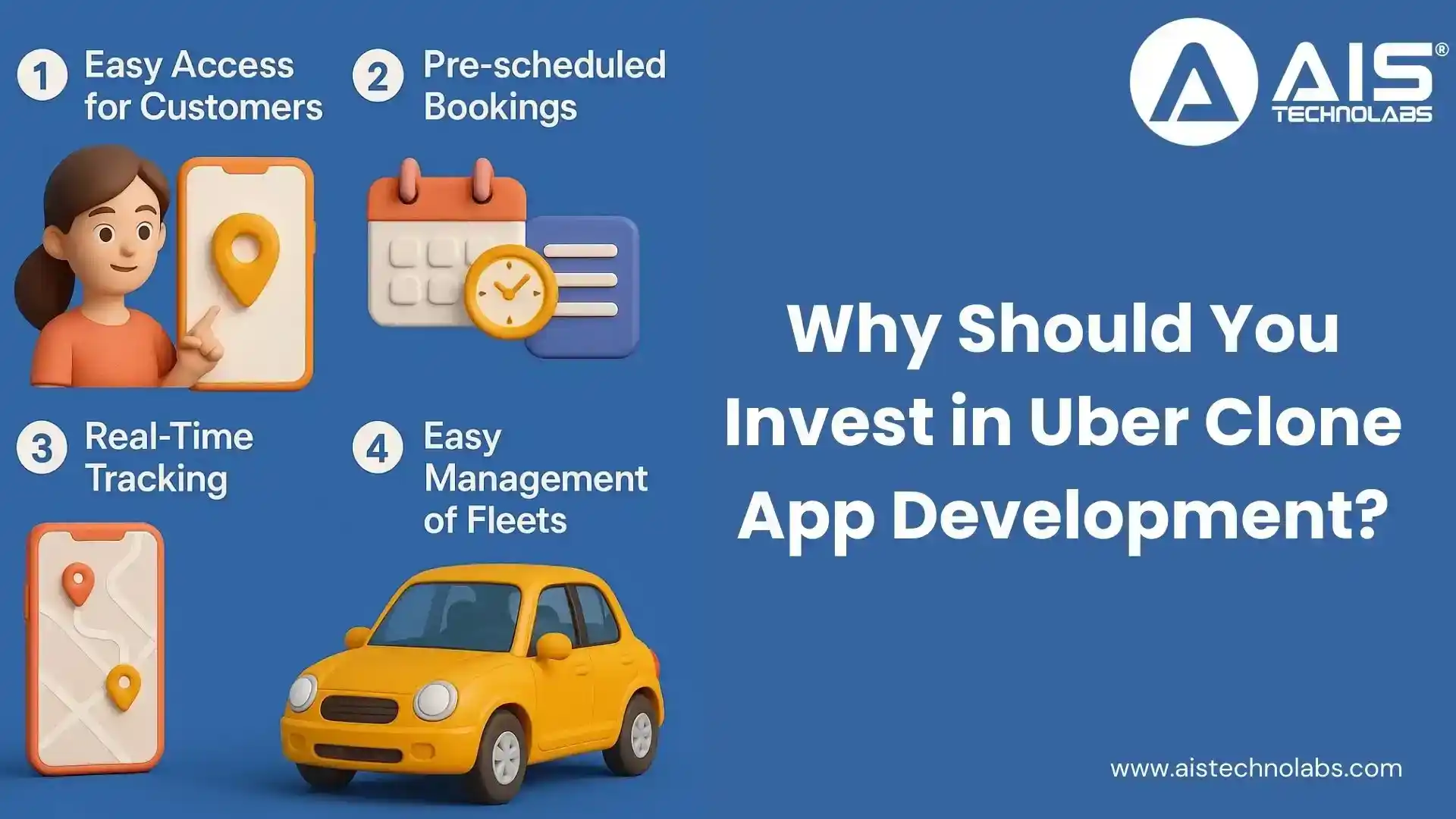 invest in uber clone app development