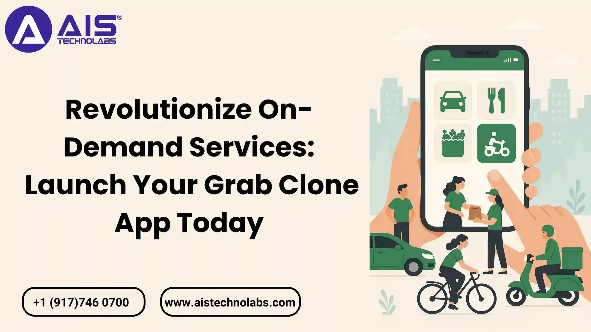 Revolutionize On-Demand Services: Launch Your Grab Clone App Today Revolutionize On-Demand Services: Launch Your Grab Clone App Today