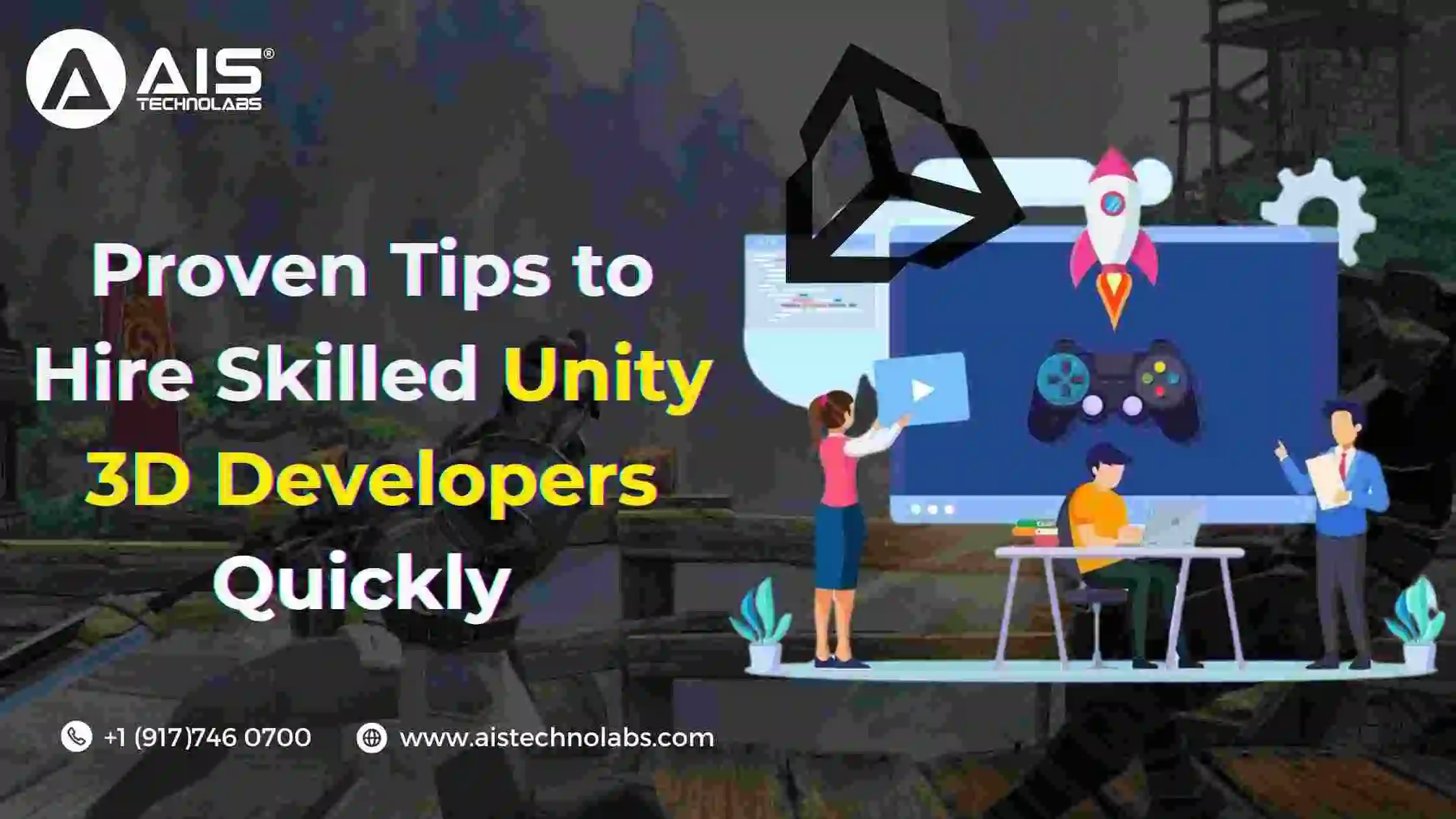 Proven Tips to Hire Skilled Unity 3D Developers Quickly 
