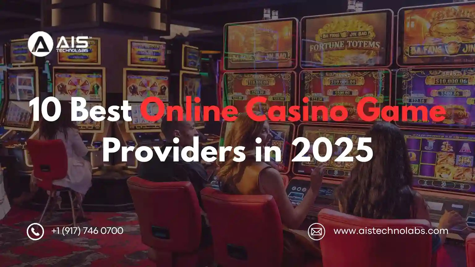 top 10 online casino game providers in 2025