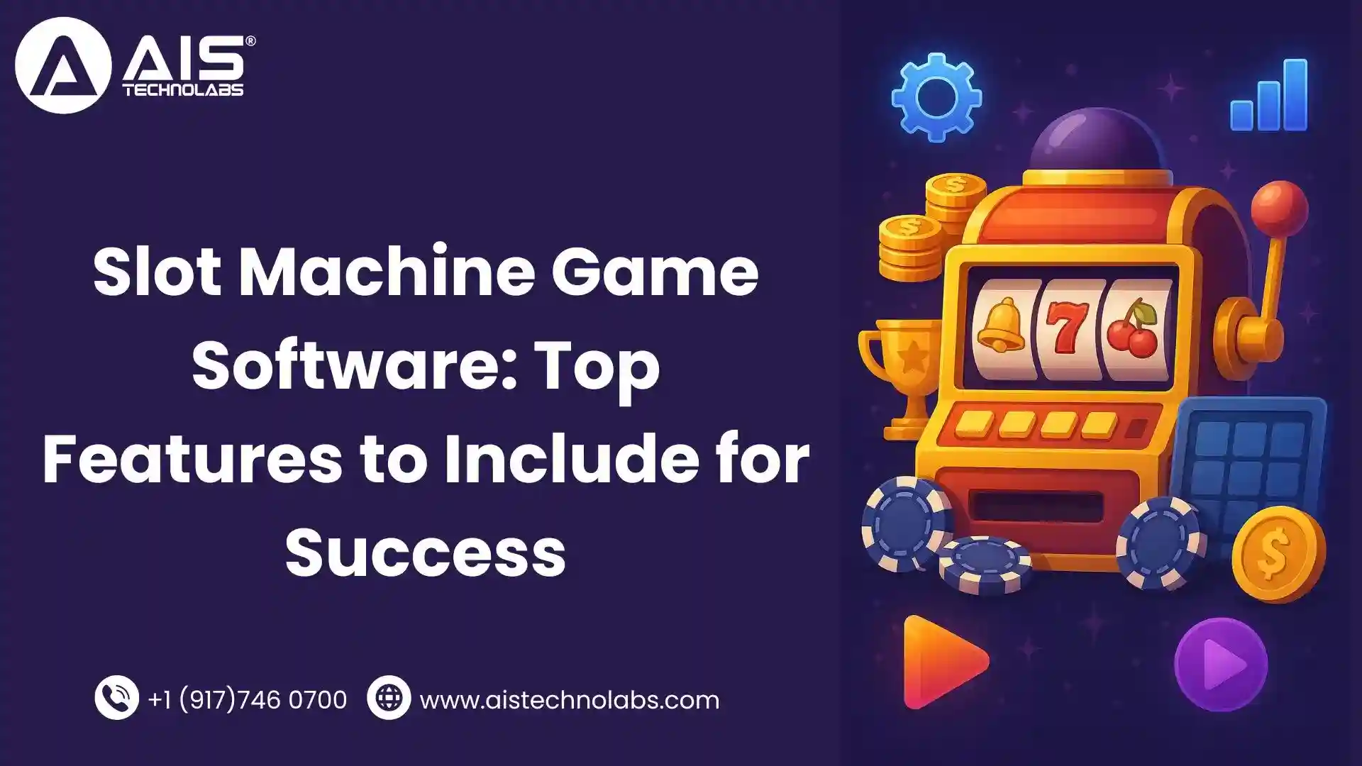 top features slot machine game software