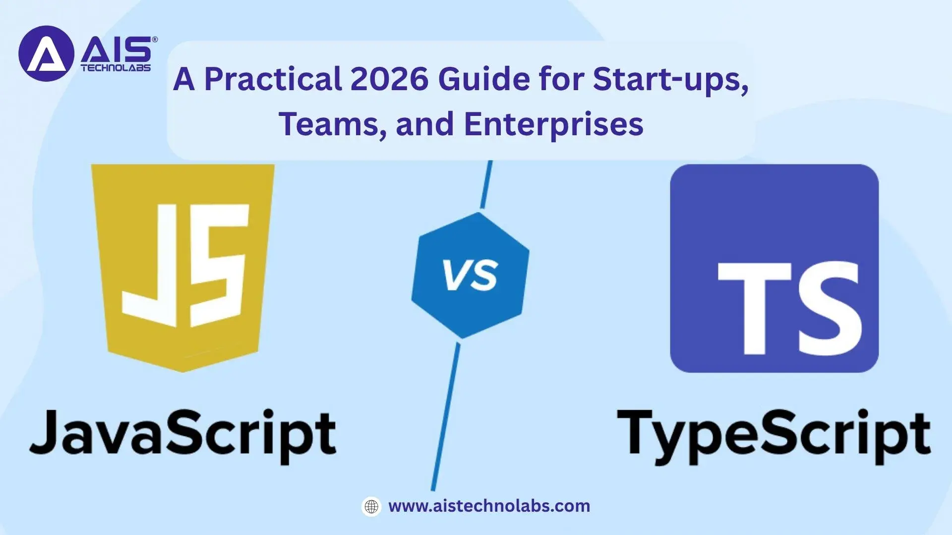 TypeScript vs JavaScript: A Practical 2026 Guide for Startups, Teams, and Enterprises TypeScript vs JavaScript: A Practical 2026 Guide for Startups, Teams, and Enterprises