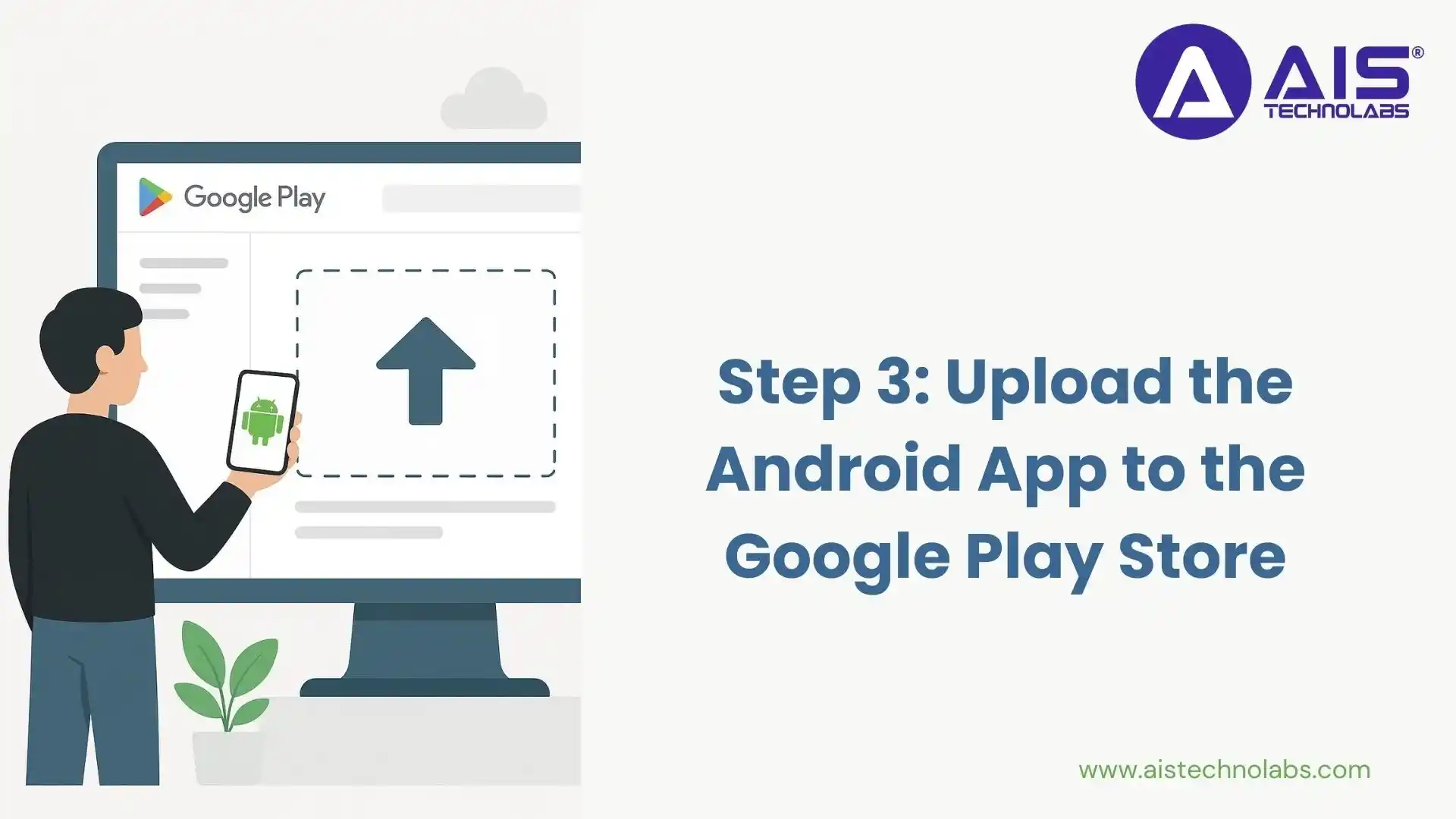 upload the android app to the google play store