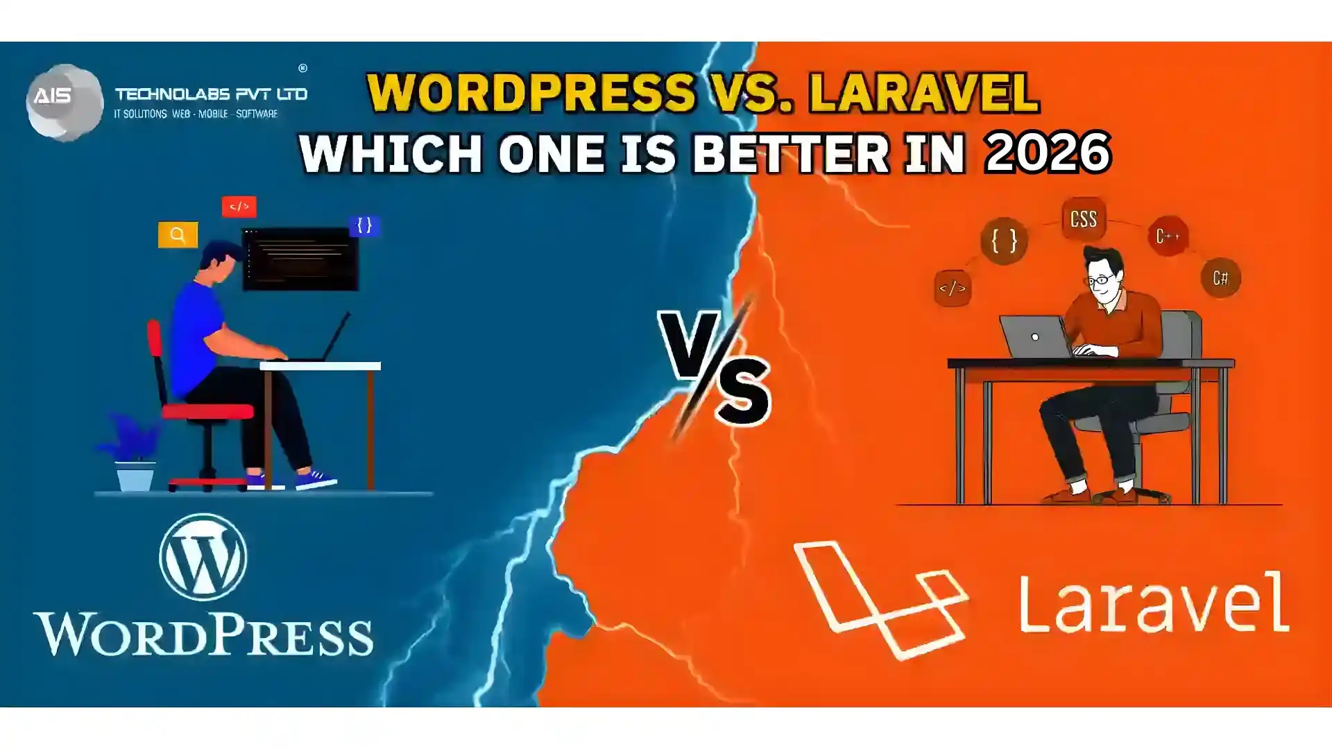 WordPress Vs. Laravel-Which One is Better in 2026? wordpress vs. laravel-which one is better in 2026?