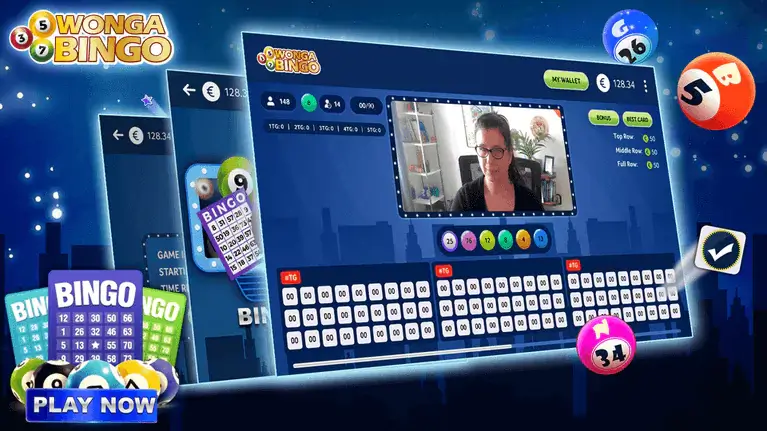 bingo game live screen