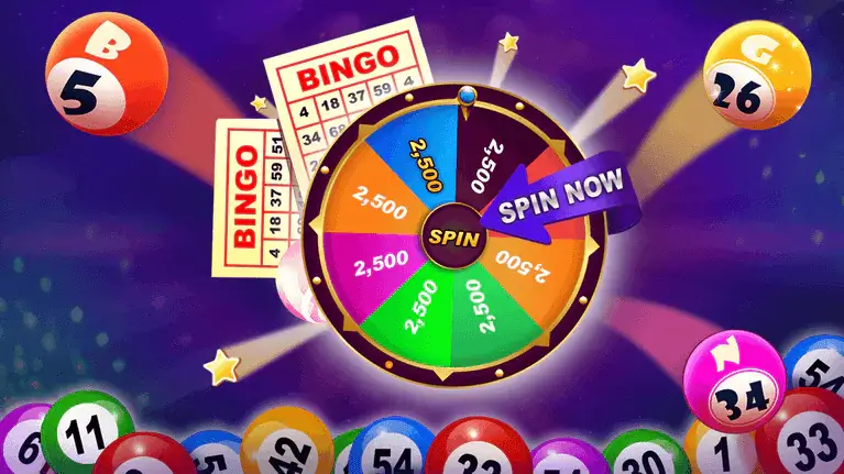 bingo spin wheel screen