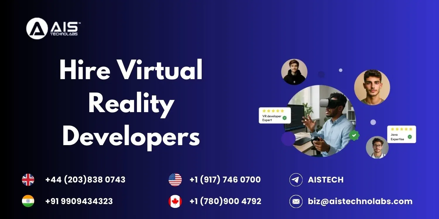 Hire VR Developer for Innovative Virtual Reality Solutions