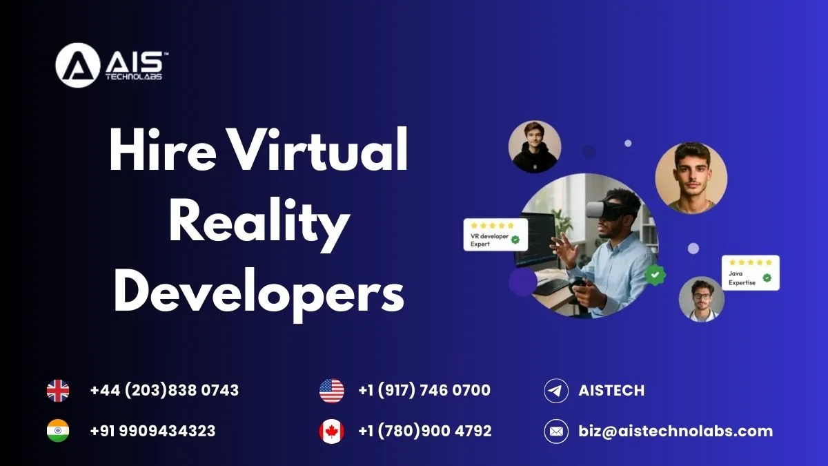 Hire VR Developer for Innovative Virtual Reality Solutions