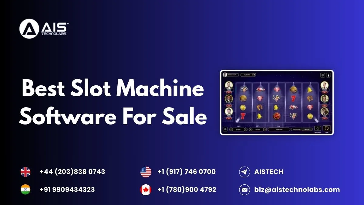 Slot Machine Software for Sale | Buy Slot Machine Software | AIS Technolabs