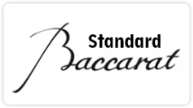standard baccarat poker card game